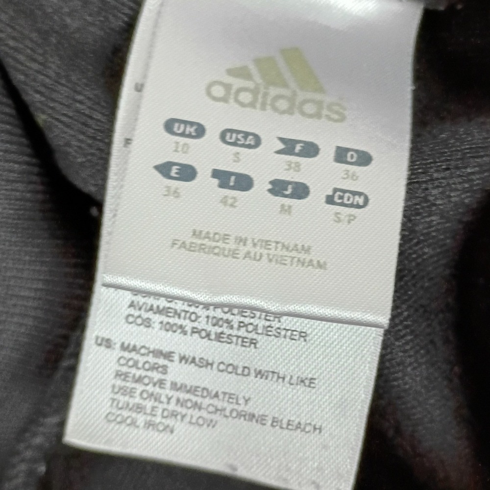 Adidas Track Pants Three Stripe Women S Black Activewear Yoga Gym Pull On - Picture 5 of 11